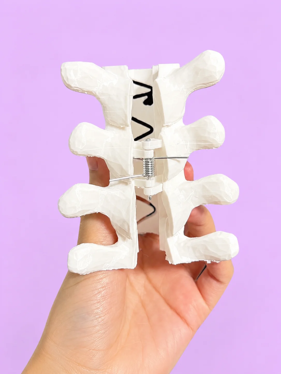Spine Hair Claw Clip product image (2)