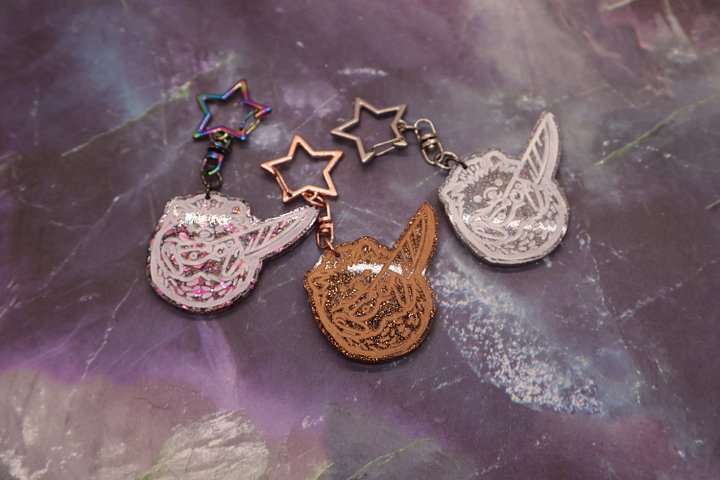Stabby Hedgehog Keychain product image (1)