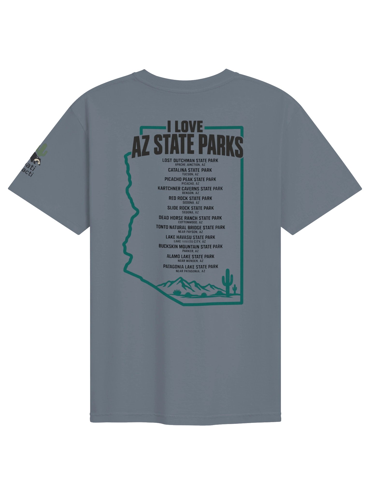 I Love AZ State Parks - Comfort Colors Heavyweight T-shirt. product image (9)