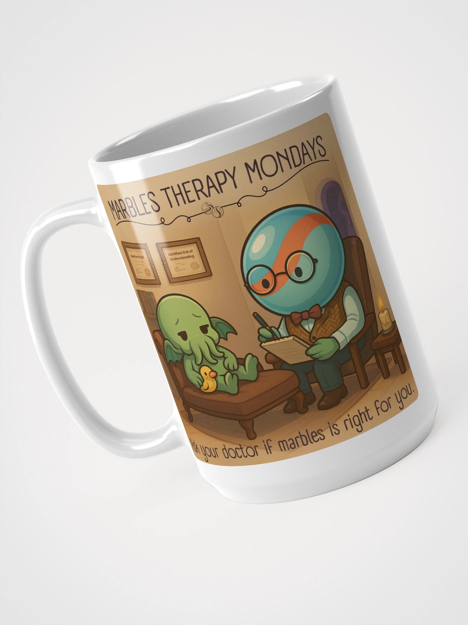 Marble Therapy Mondays™ Mug product image (7)