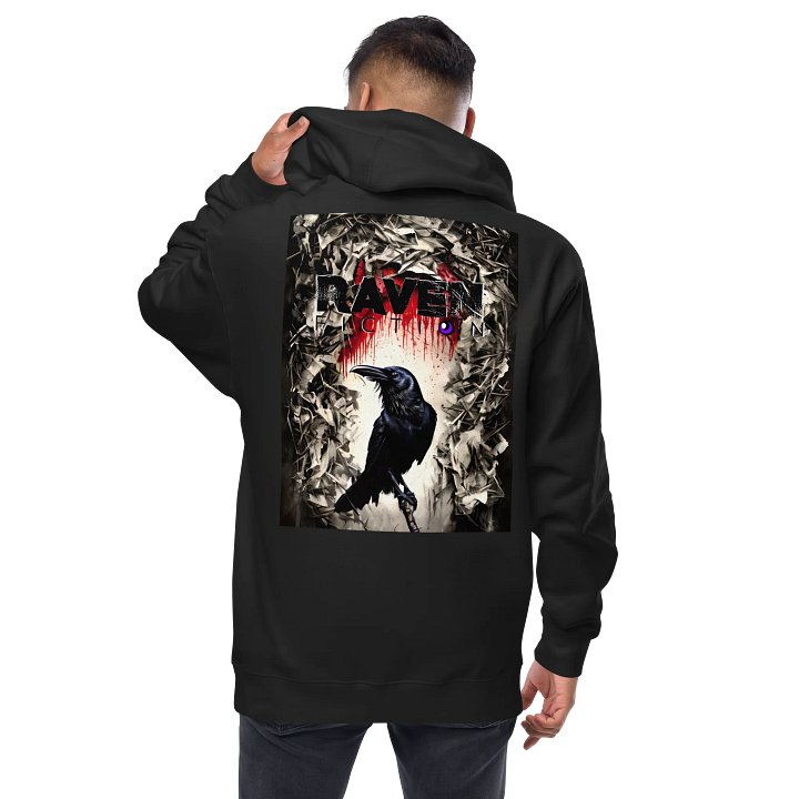 Raven Fiction Independent Trading Co. Fleece Zip Up Hoodie product image (10)
