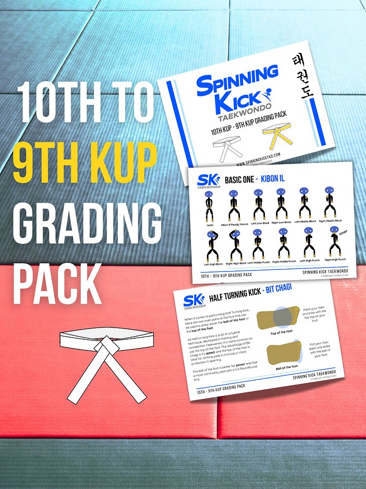 10th to 9th Kup Grading Pack (Instructor Licence) product image (1)