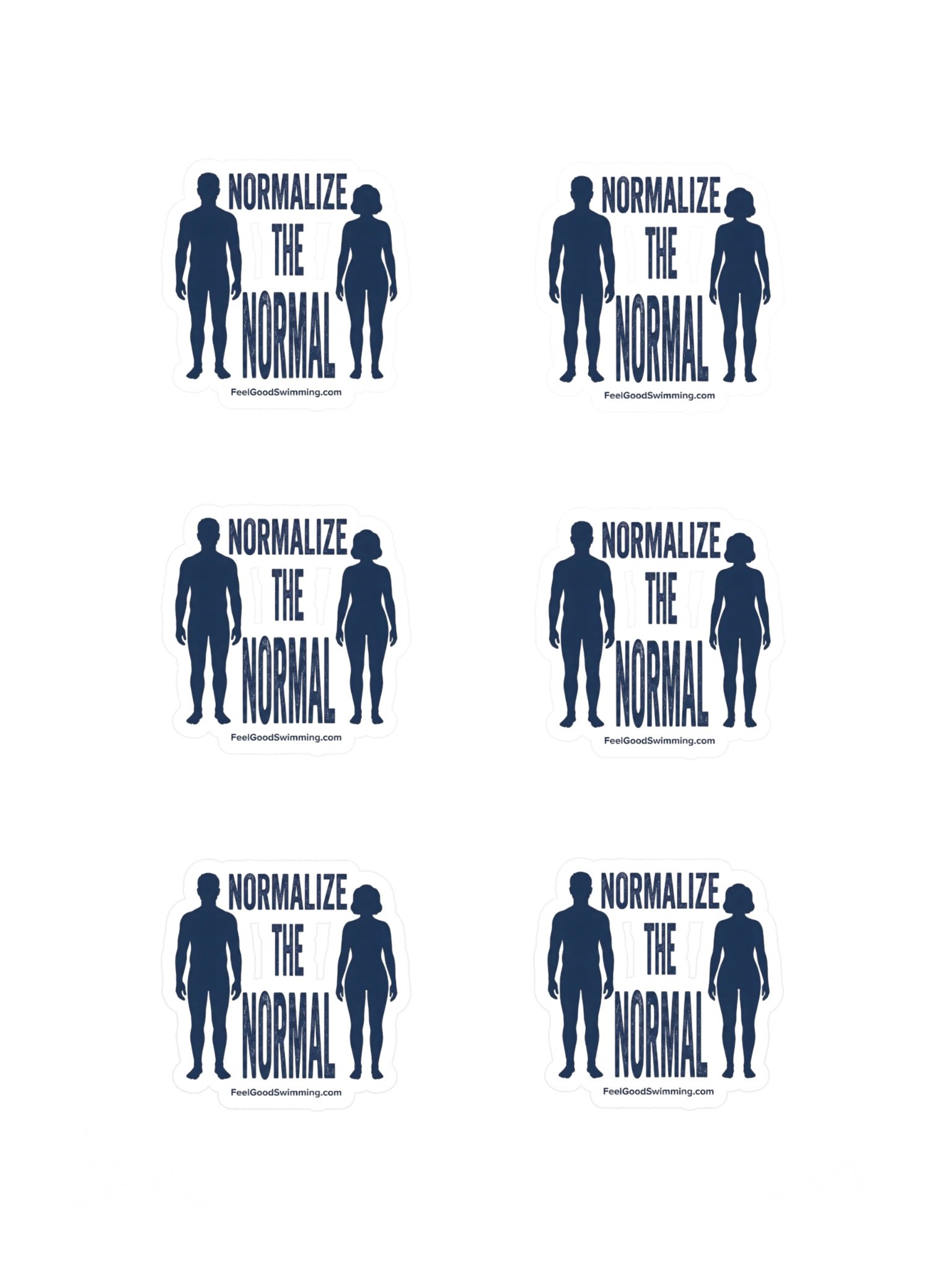 Normalize the Normal Stickers product image (3)