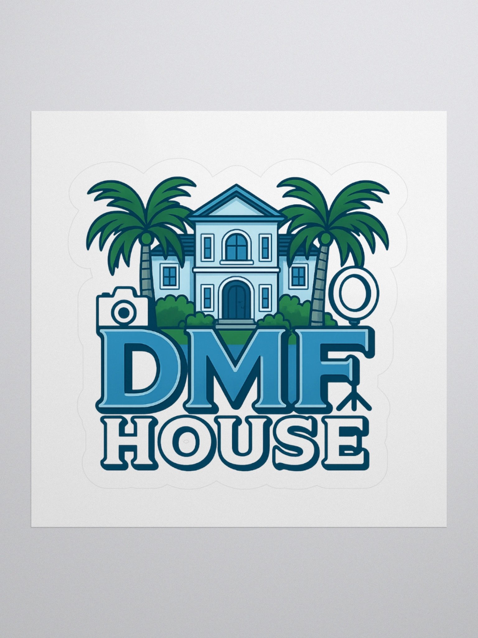 DMF House Sticker product image (1)