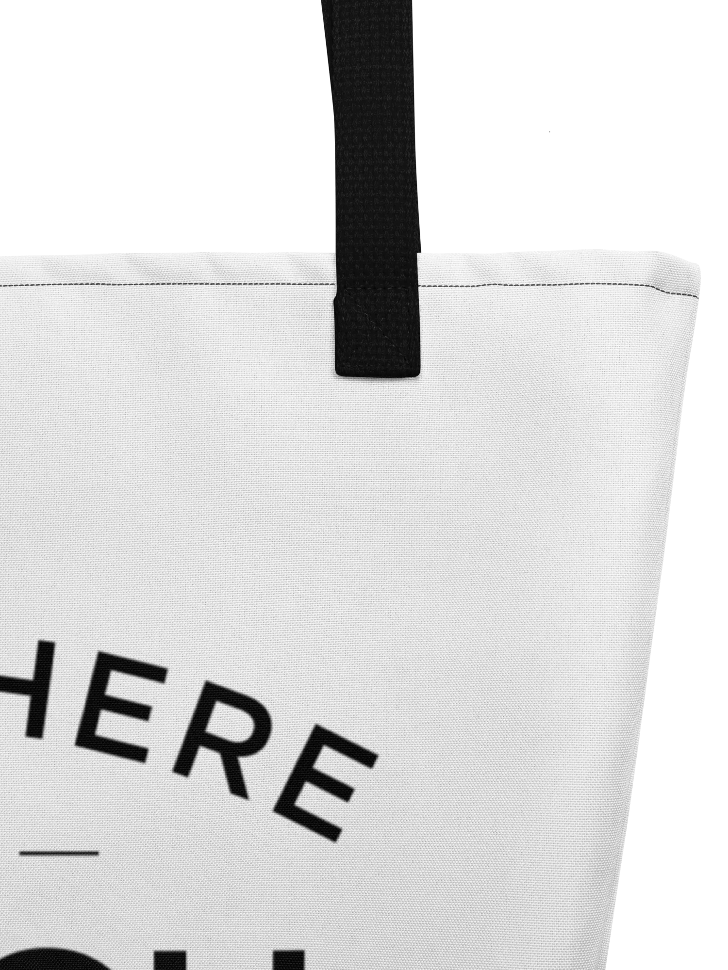 Somewhere on a Beach Large Tote Bag w/ Pocket product image (4)