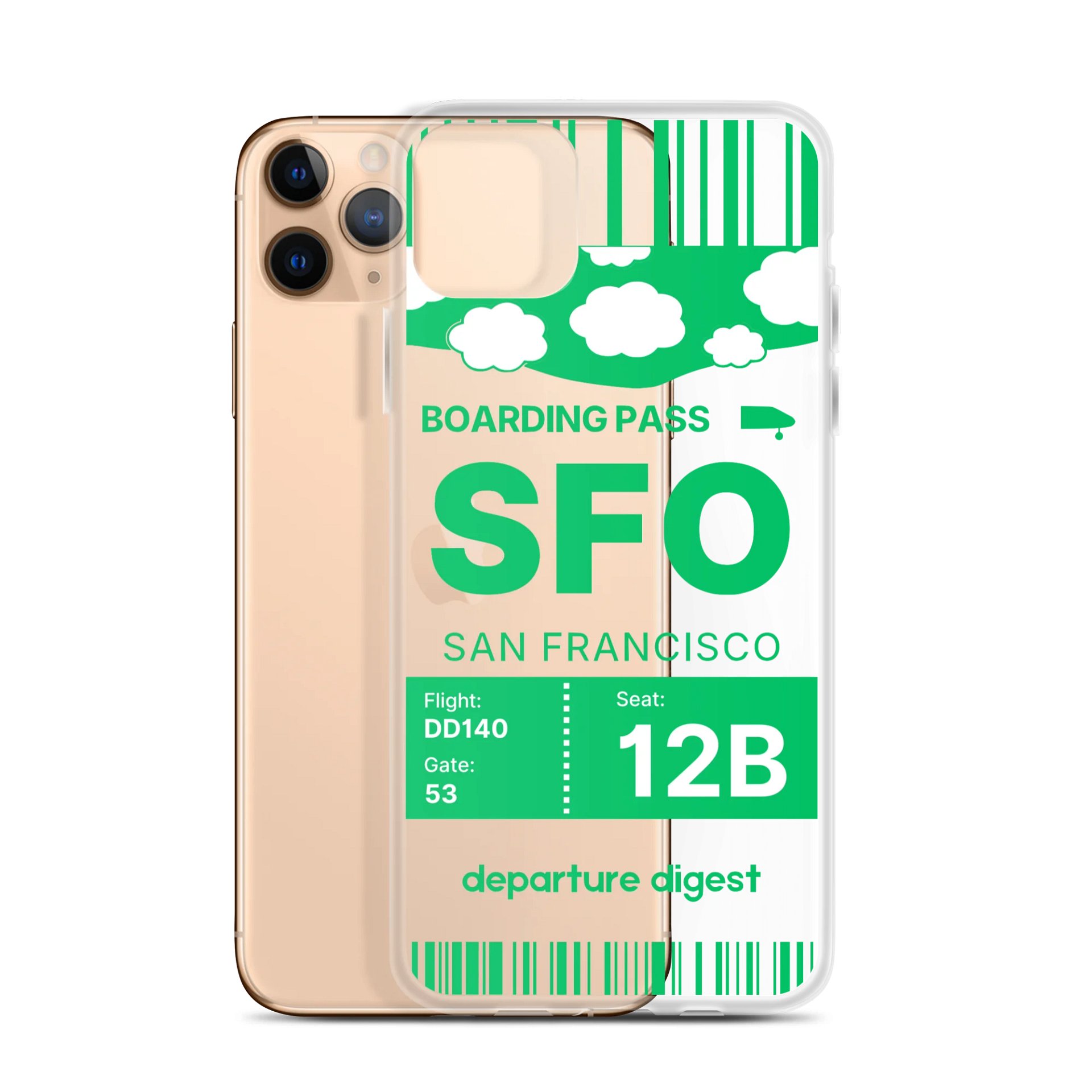 SFO: San Francisco Boarding Pass Case (iPhone) product image (2)