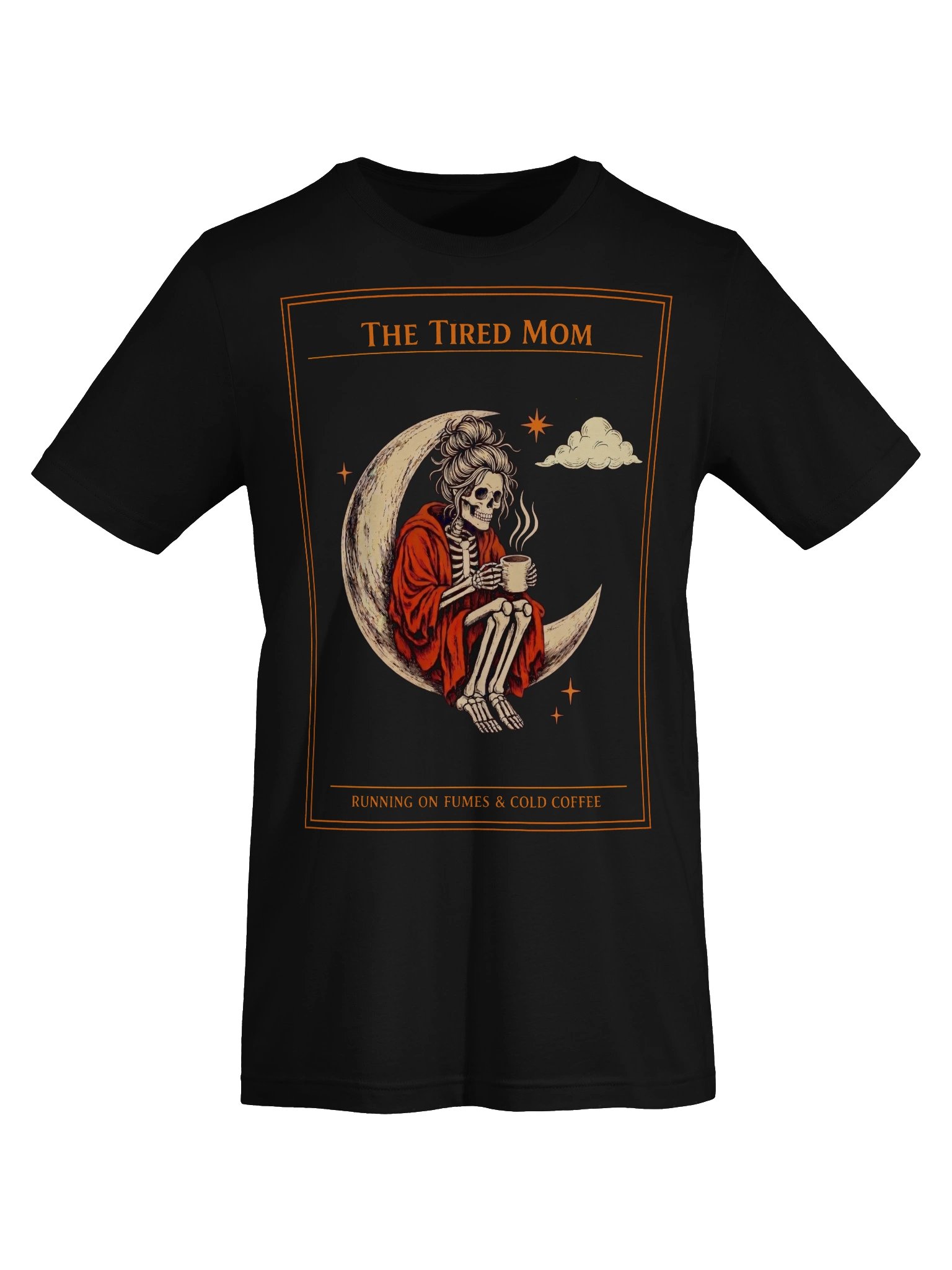 Tired Mom Tarot Card Graphic Tee product image (5)