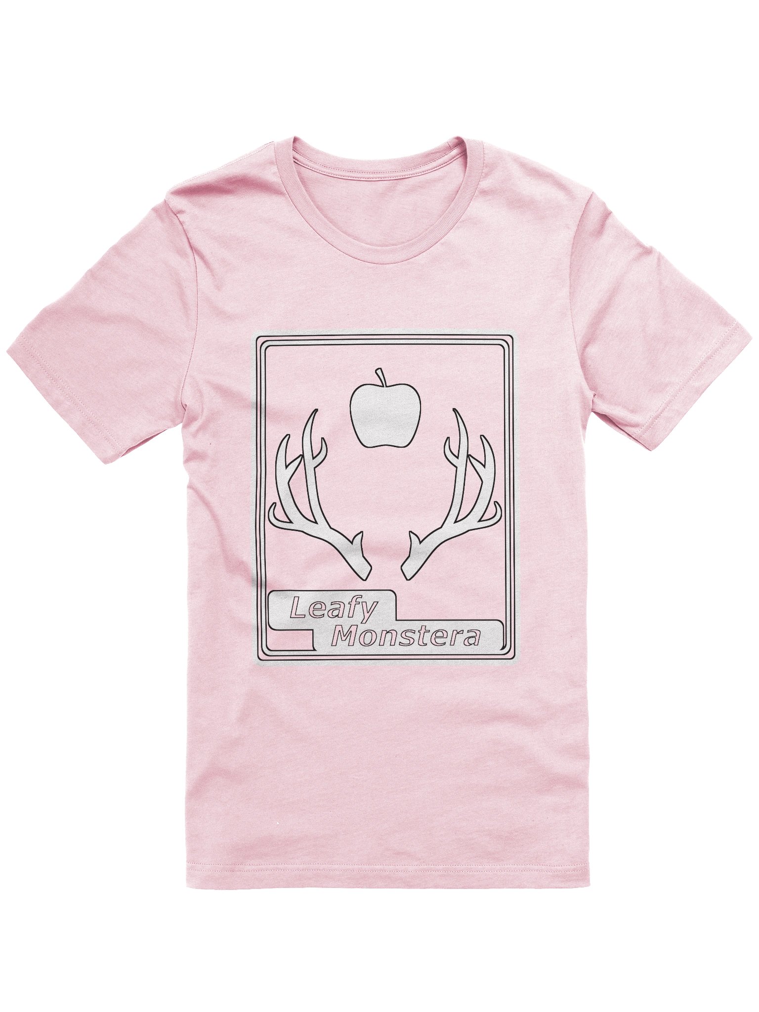 Leafy Monstera Graphic Tee - Light Tees product image (1)
