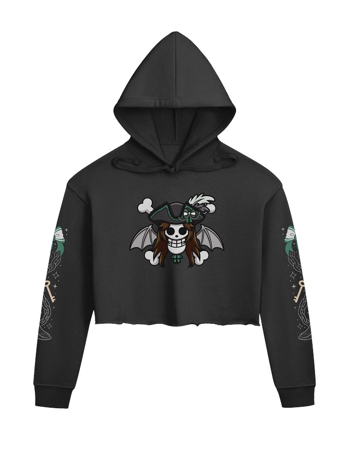 The Fiend Jolly Roger and Chains Crop Hoodie product image (1)