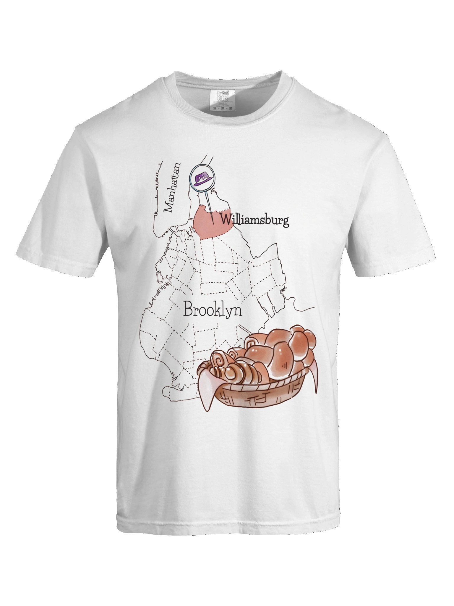 Williamsburg Food Tour Tee product image (3)