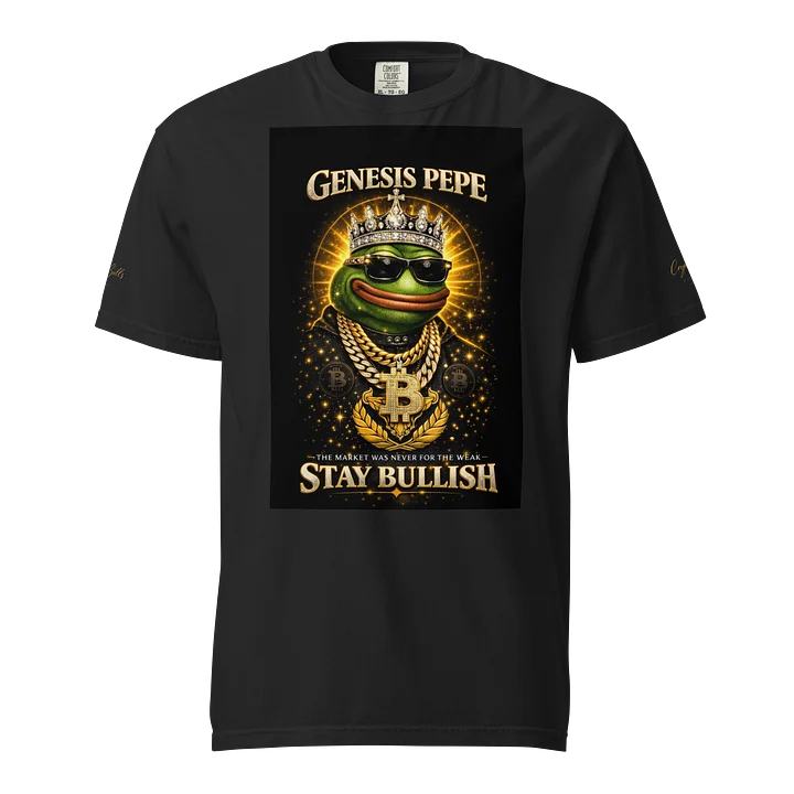 Limited Edition Drop - Bullish Genesis Pepe Tshirt product image (2)