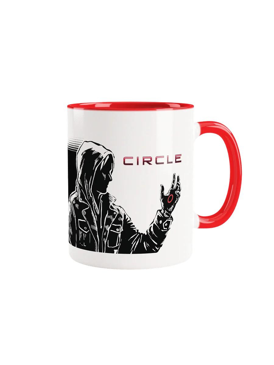 CIRCLE: "Cast Your Vote!" Red Coffee Mug product image (1)