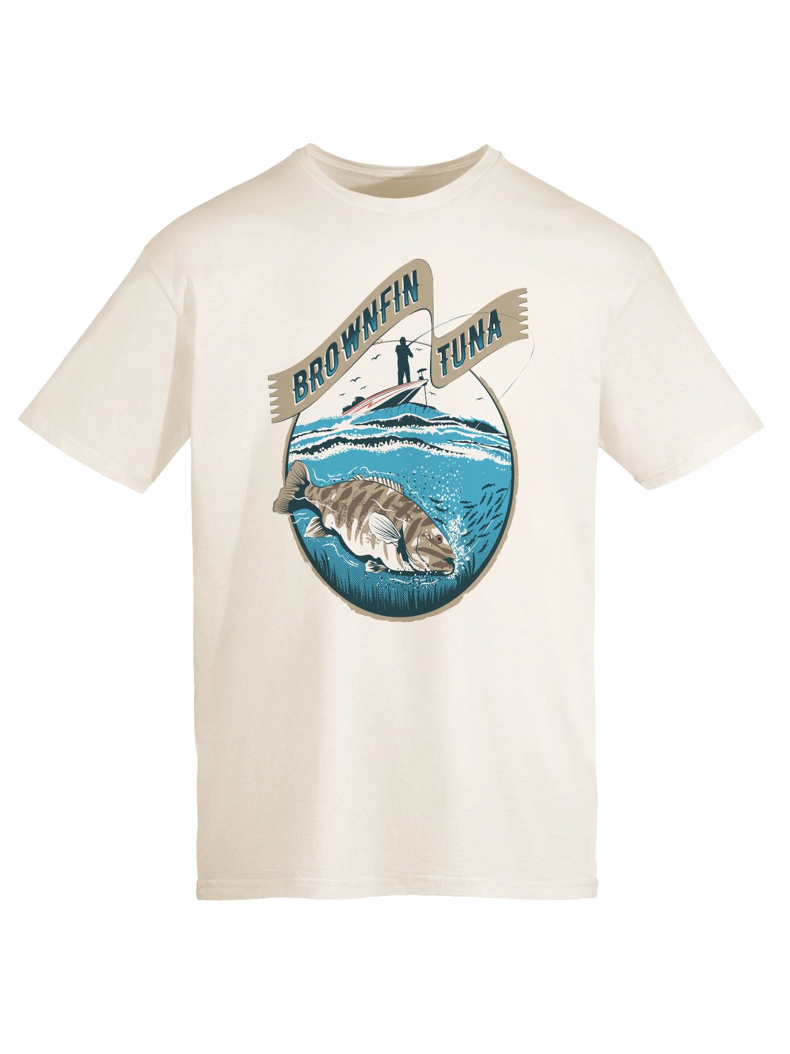 Brownfin Tuna T-Shirt product image (9)