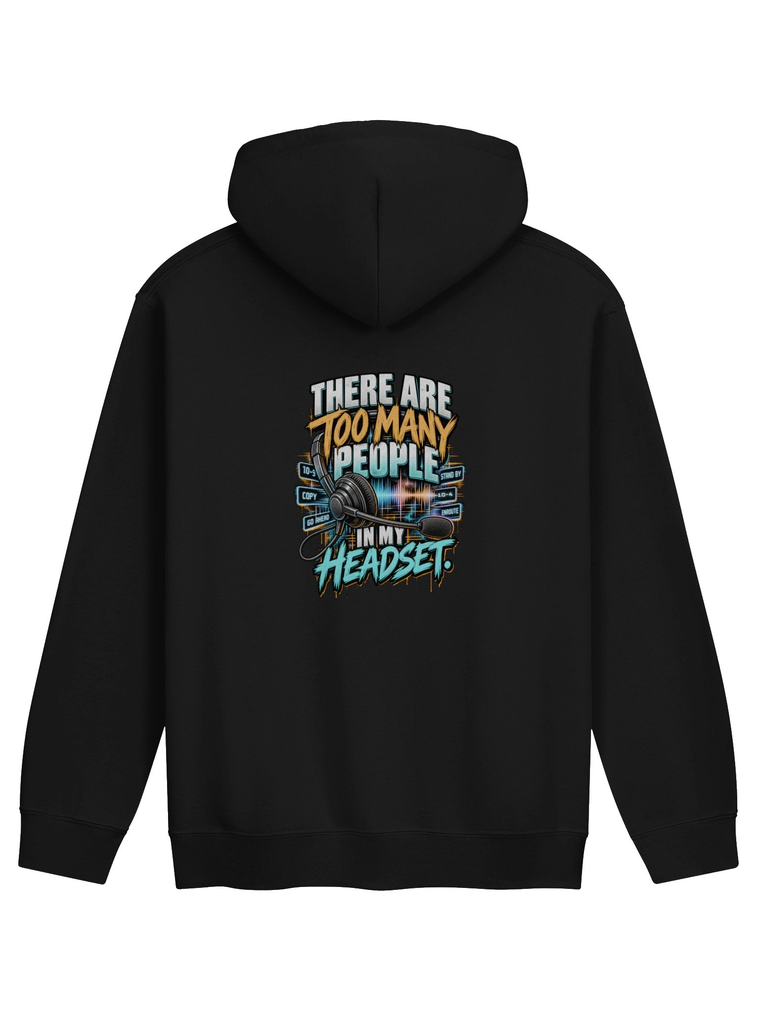 🎧 Too Many People Hoodie- Gold product image (2)