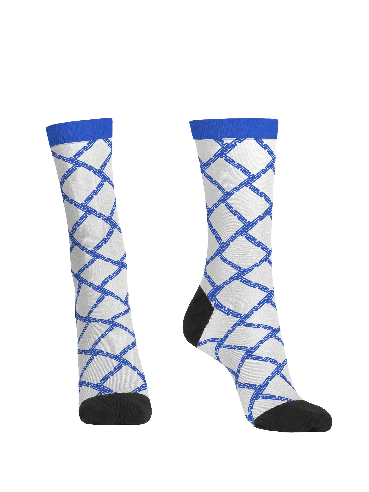 CHAINLINK Socks - White/Blue (Cornerman Edition) product image (2)