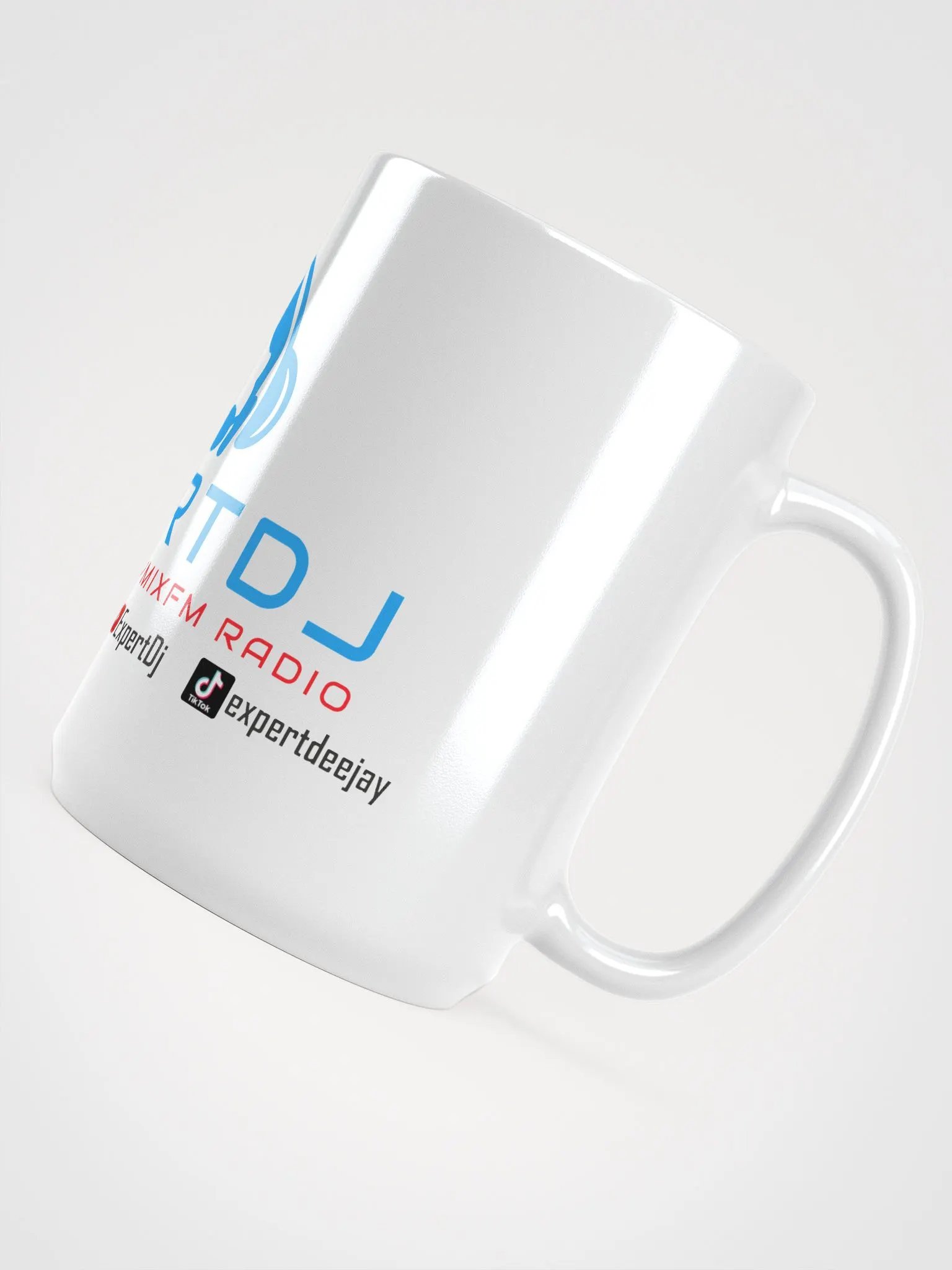 Vibrant EXPERT DJ Mug WHITE Type 2 product image (4)