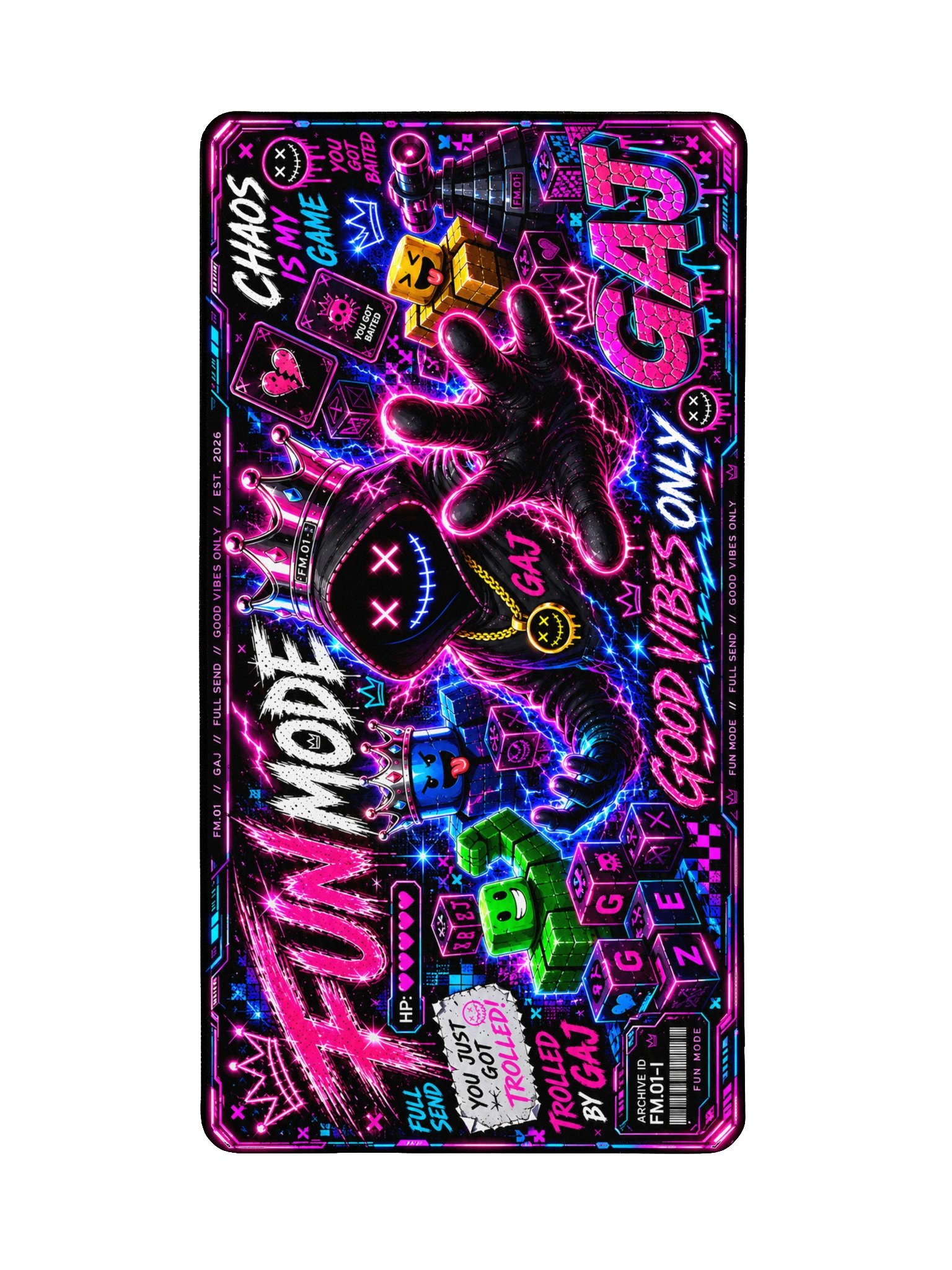 FUN MODE - Gaming Desk Mat product image (2)