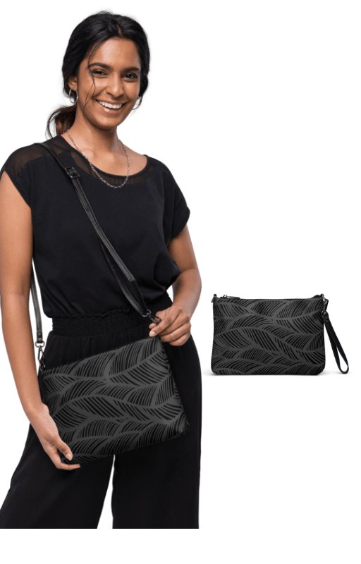 Ethereal Leaves All-Over Crossbody Bag product image (2)