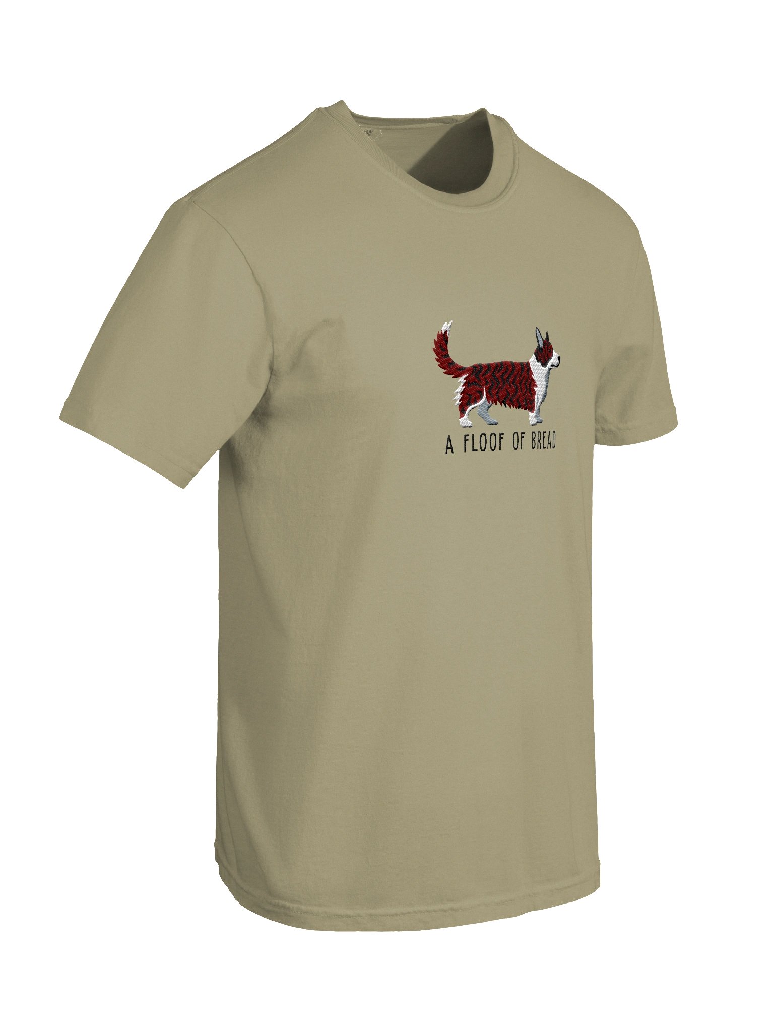 A Floof of Bread T-Shirt(Embroidered) of a Cardigan Welsh Corgi(Brindle) product image (11)