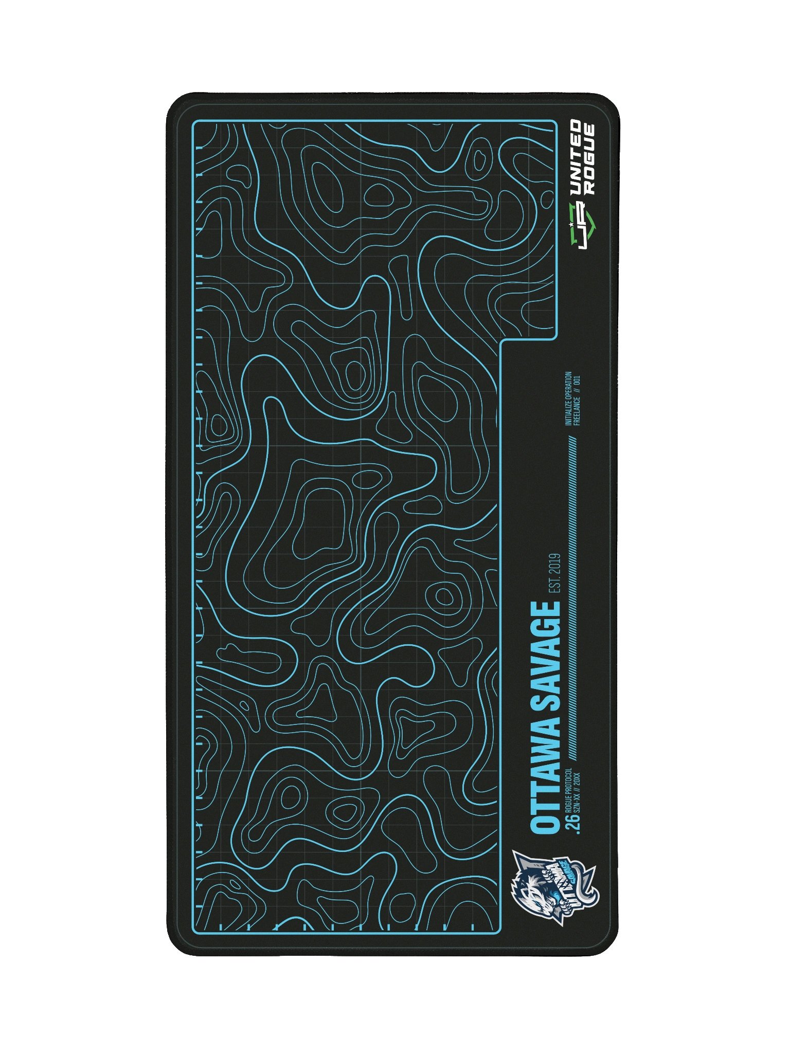 Ottawa Savage Map Desk Mat product image (2)
