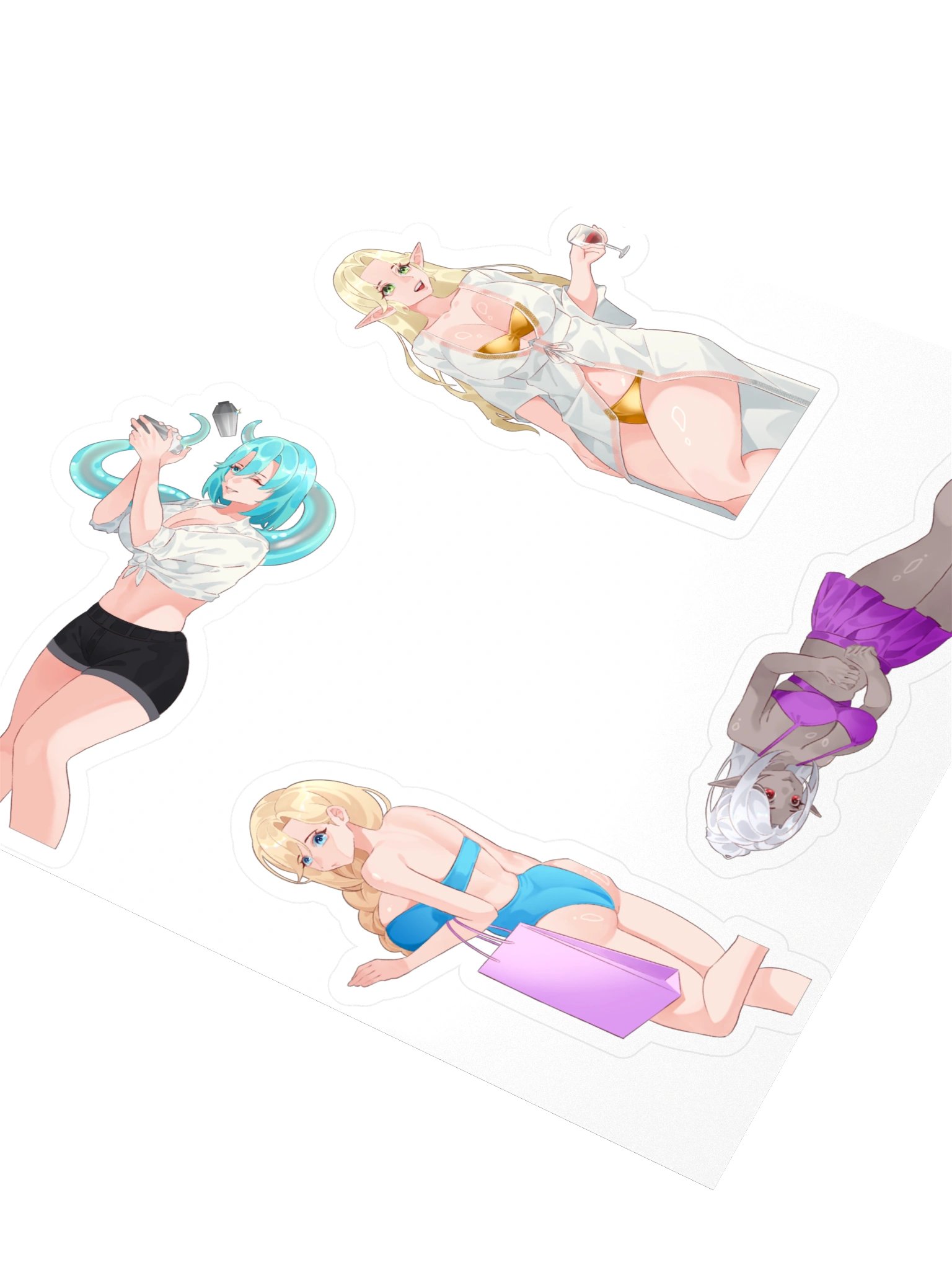 Tavern Summer '26 - Ladies' Vacation - Sticker Sheet 1 product image (3)