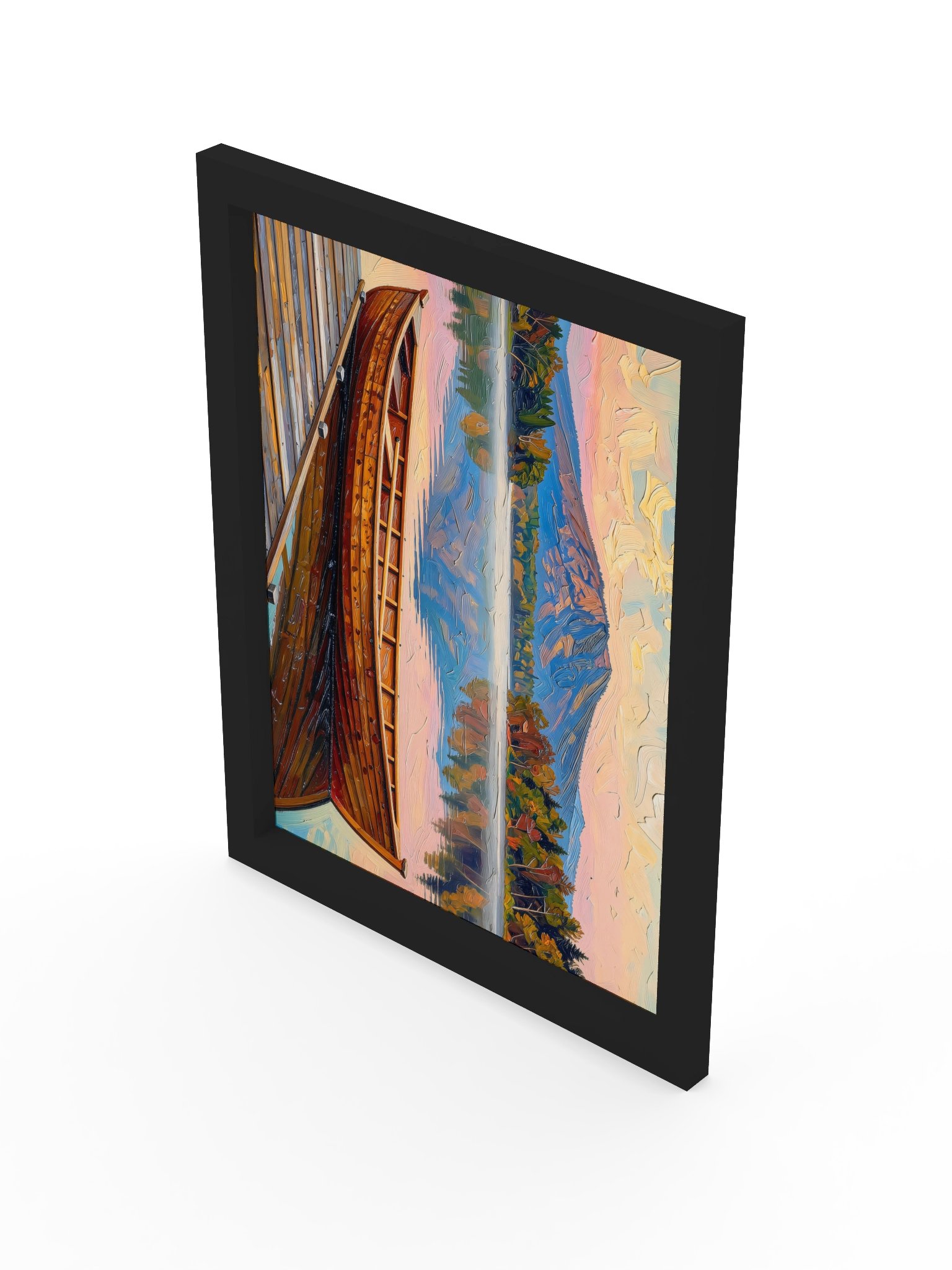 Guideboat at Dawn Framed Print product image (19)