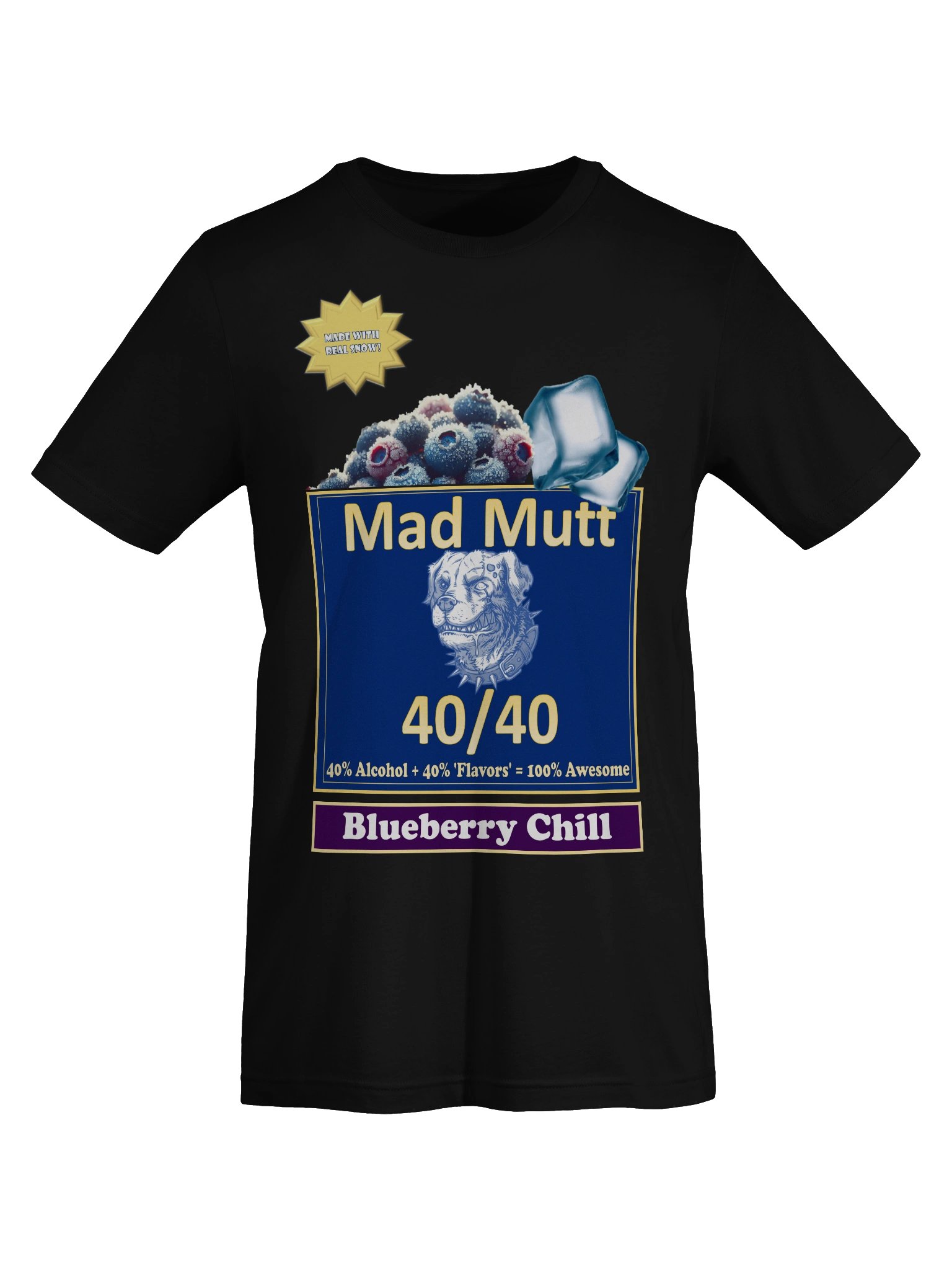 Mad Mutt Tee - Blueberry Chill product image (4)