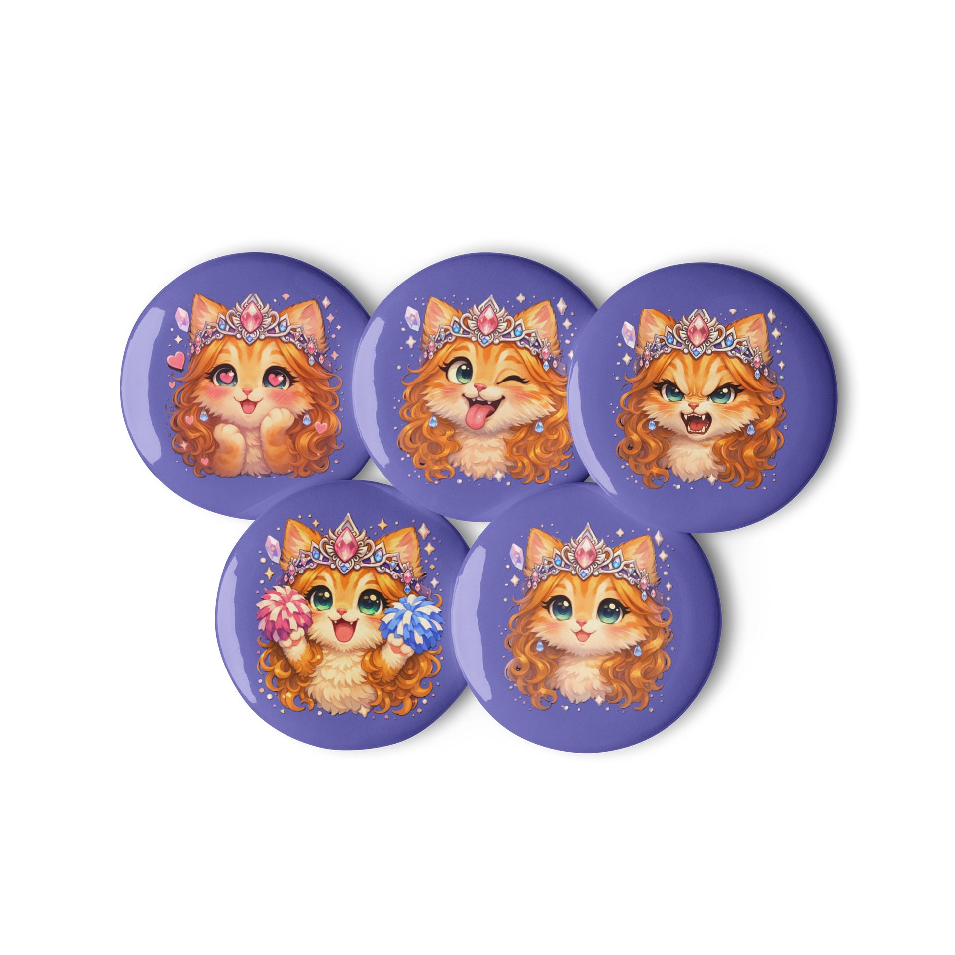 Kingdom Princess Pin Buttons Set product image (1)