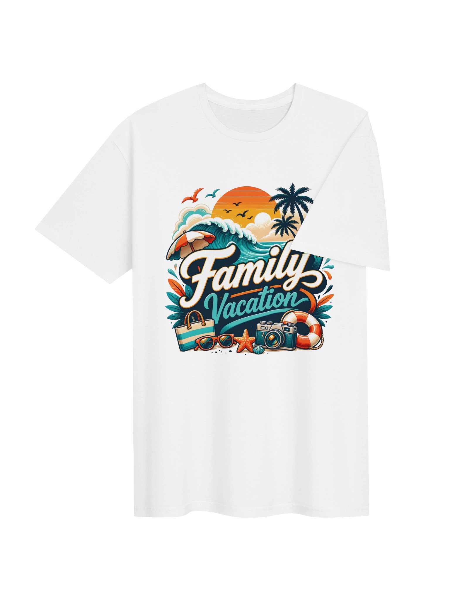 Surf and Sand Family Vacation Tee product image (4)