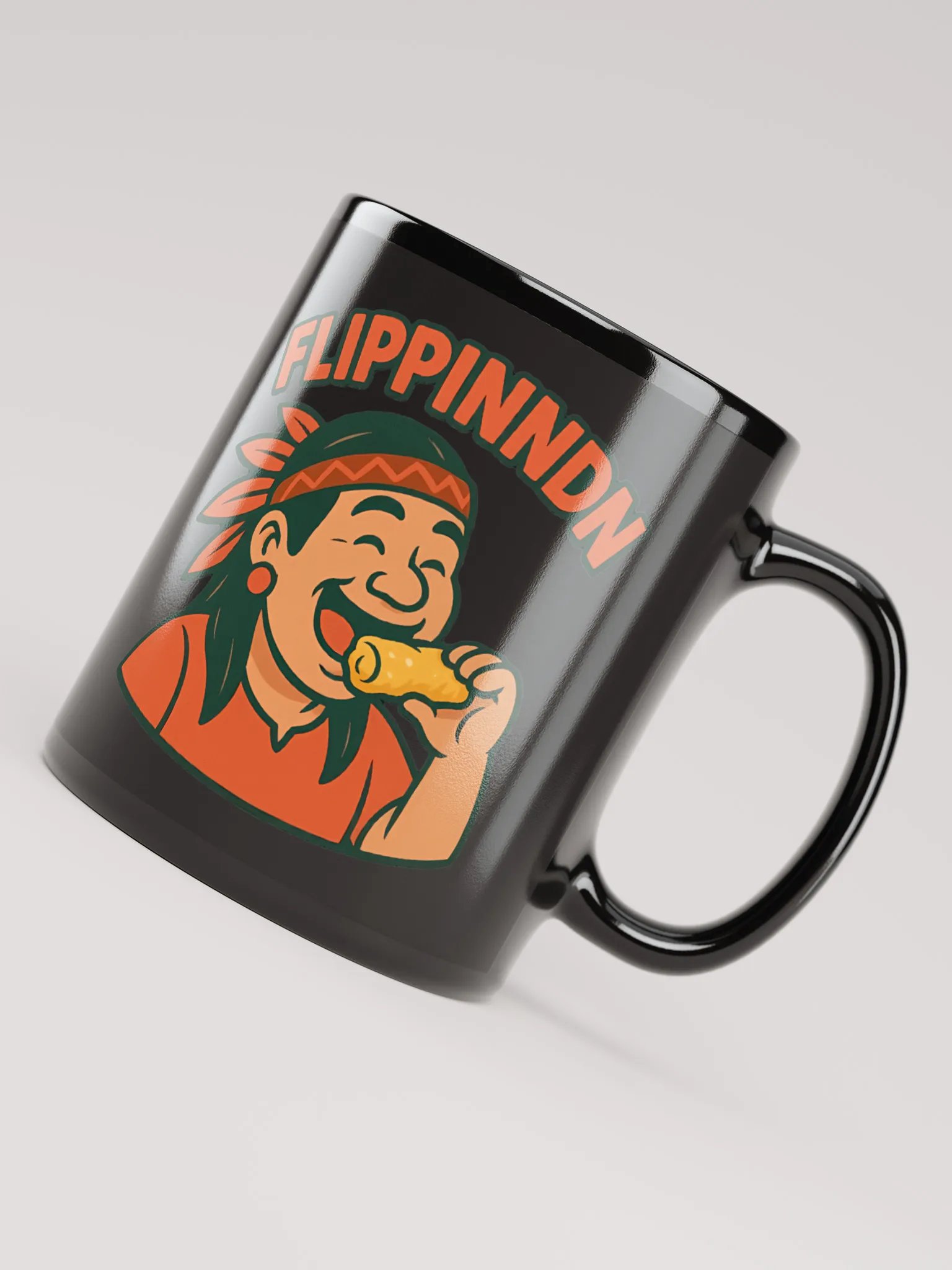 Flipppin NDN Black Mug product image (8)