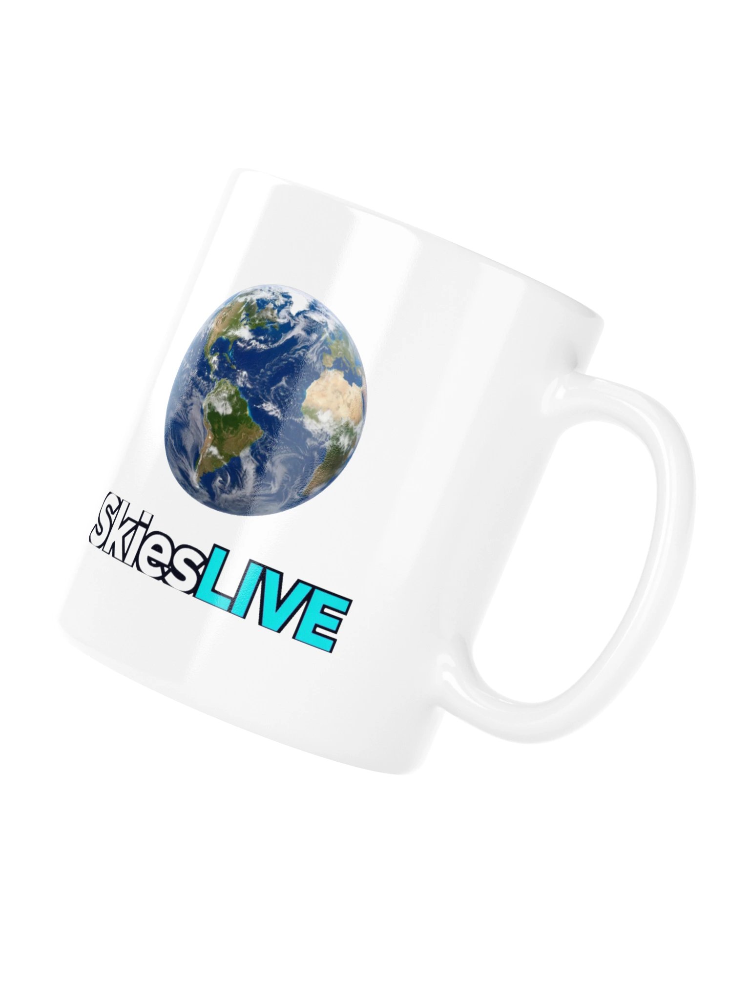 SkiesLIVE Earth Mug (White) product image (4)