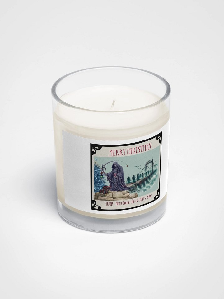 Gothic Christmas Grim Reaper Candle product image (2)