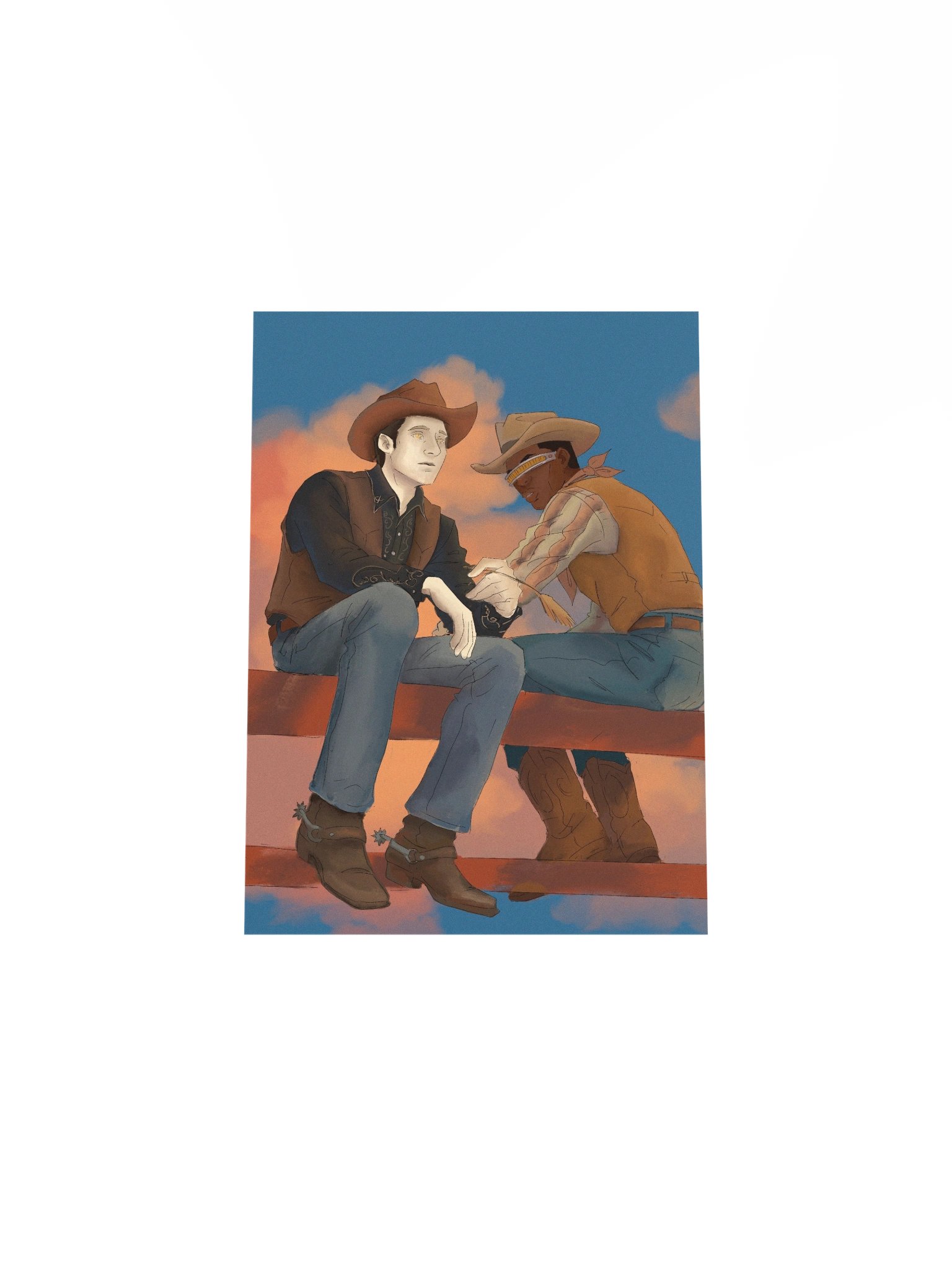 Partners at Sundown Print product image (4)