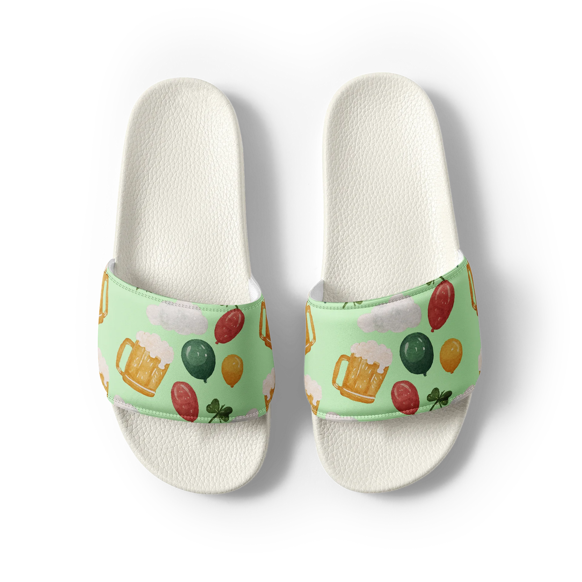 St. Patrick's DayBeer Mugs Men's Slides product image (8)