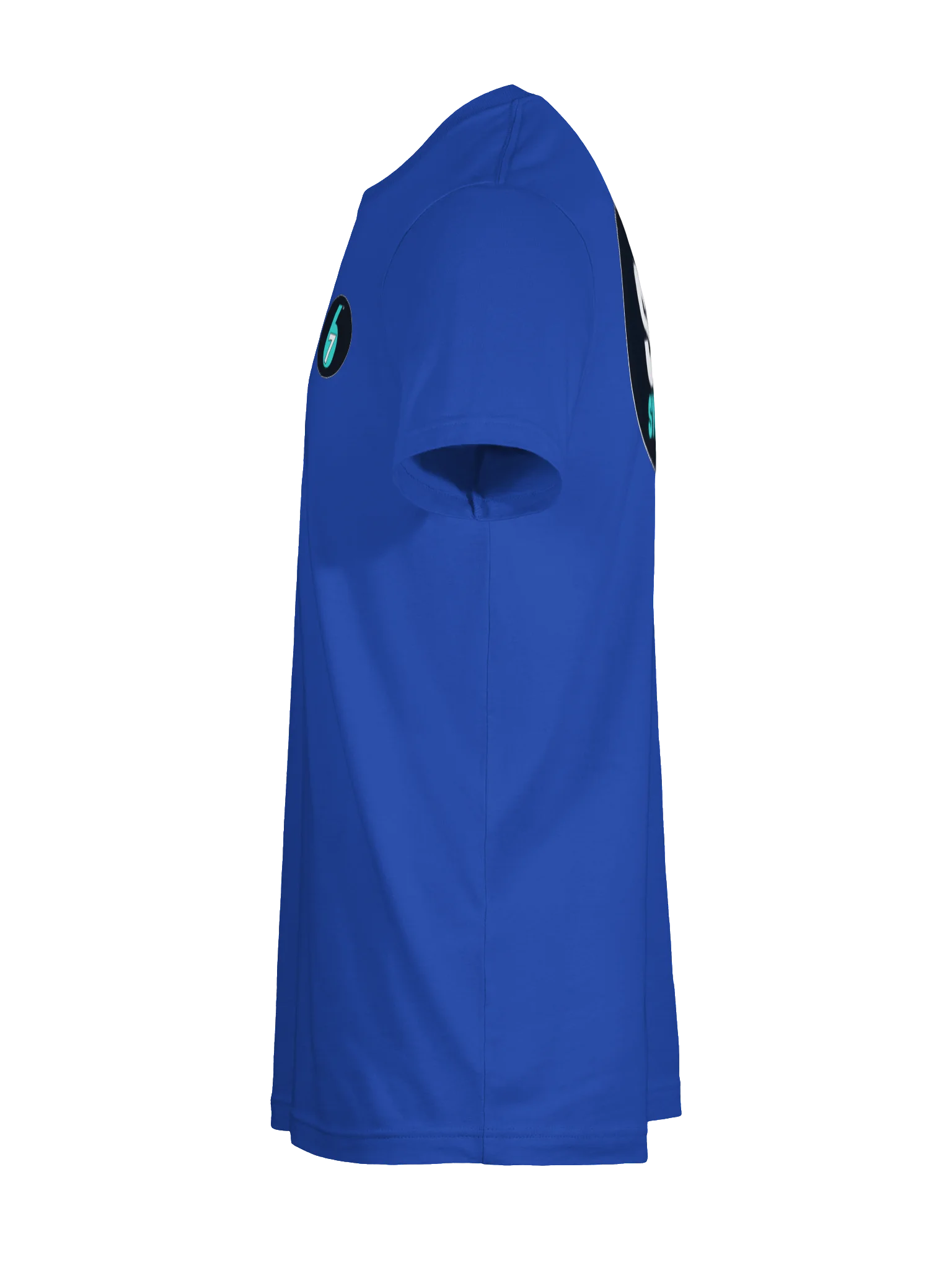 Blue t-shirt - hero logo on front product image (9)