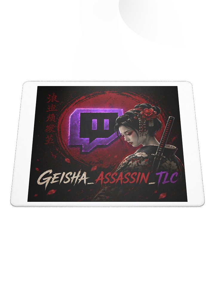 Geisha assassin gaming mouse pad product image (1)