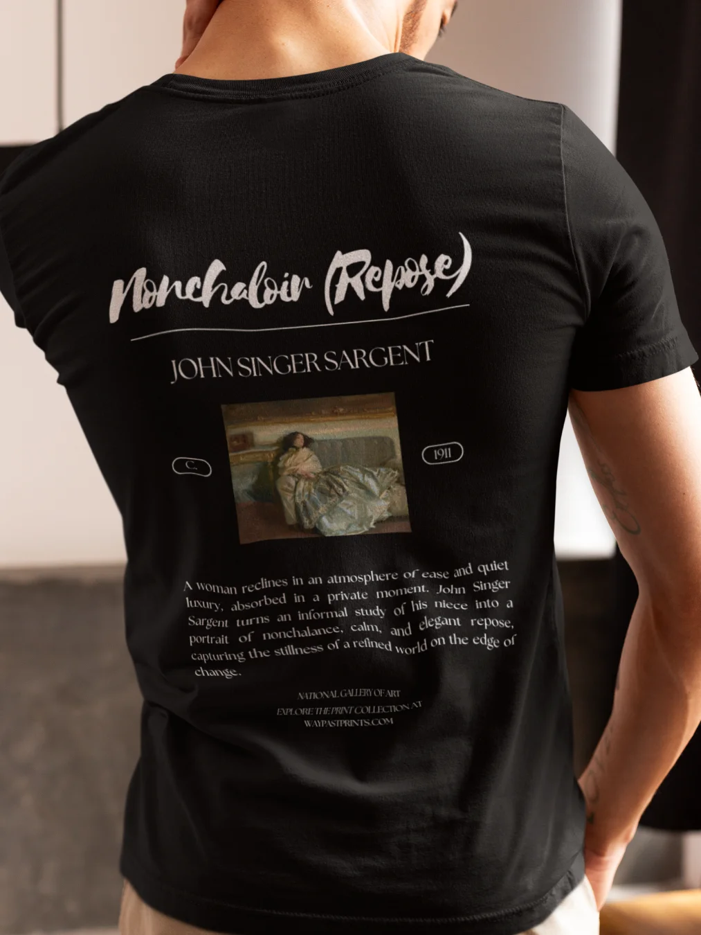 Nonchaloir (Repose) [John Singer Sargent] T-Shirt product image (3)
