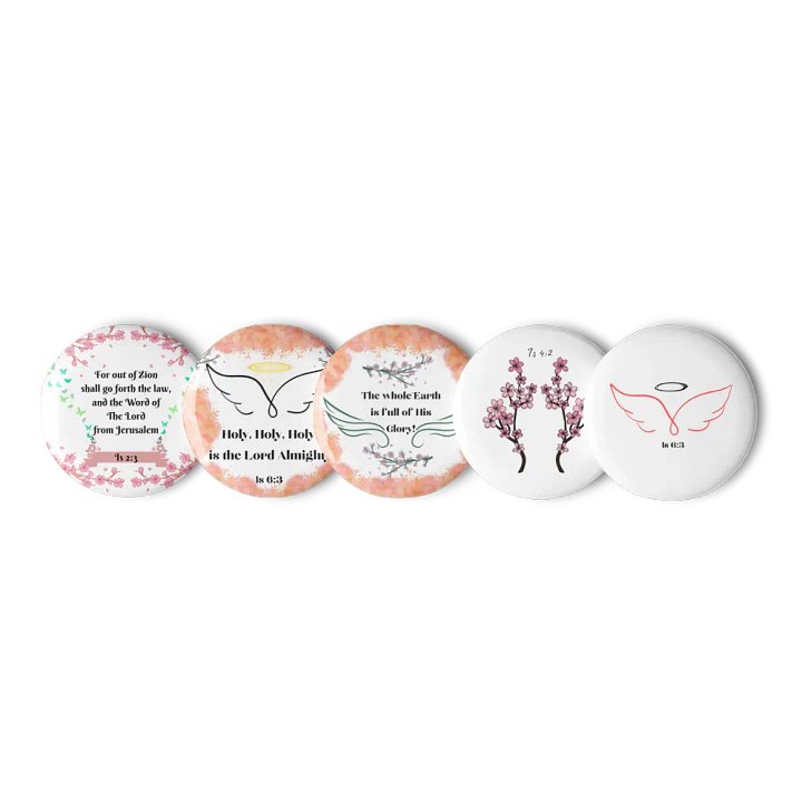 Isaiah Verses Pins product image (1)