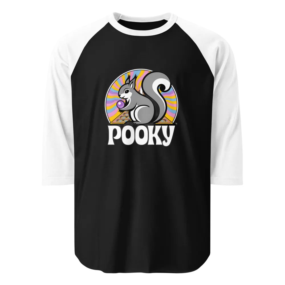 Psychedelic Pooky Raglan Tee product image (1)