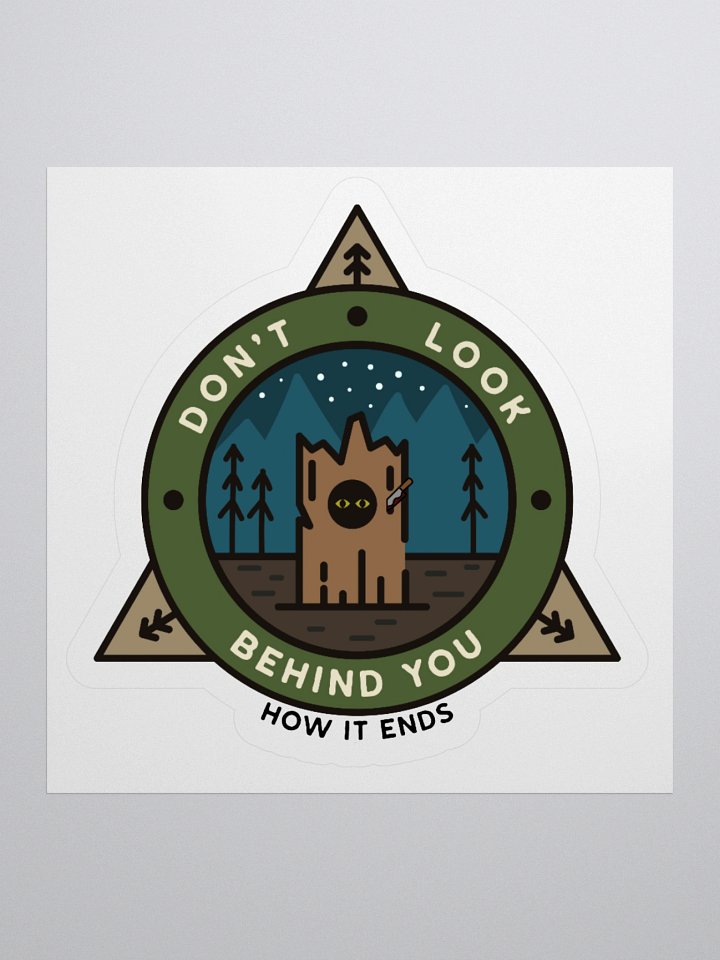 DON'T LOOK Sticker product image (1)