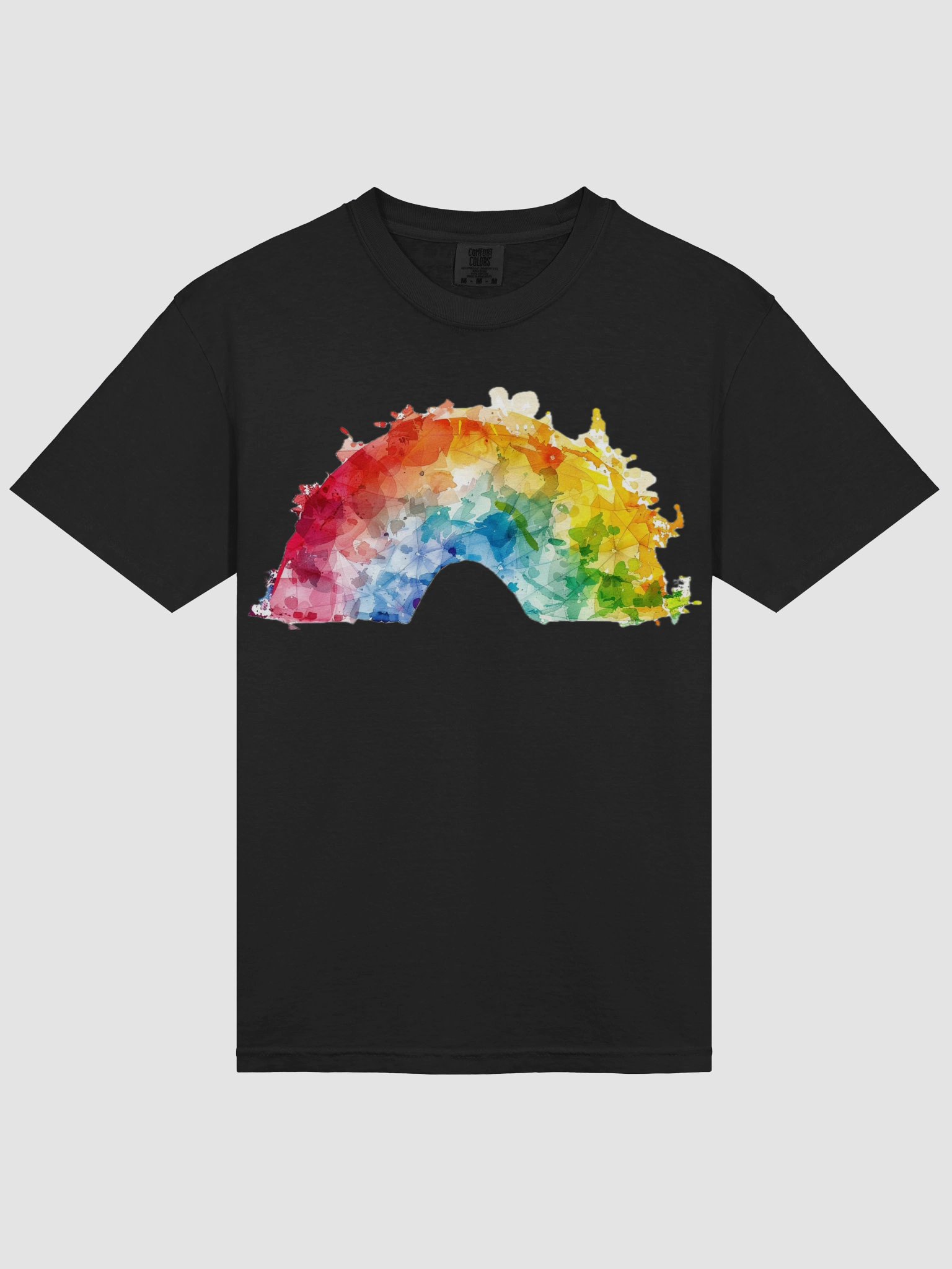 Rainbow Splash Watercolor Pride T-Shirt product image (29)