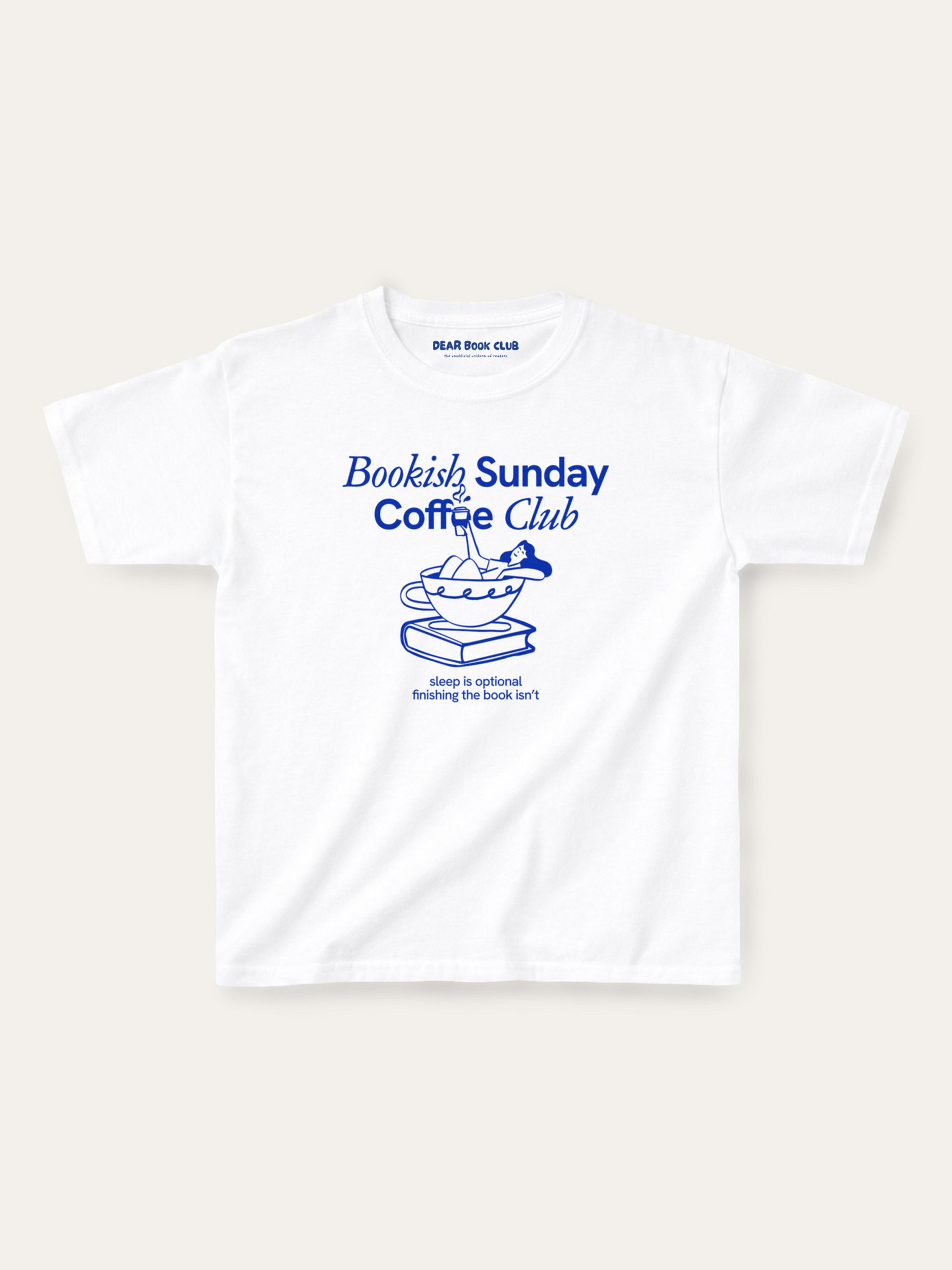 Bookish Sunday Coffee Club - Baby Tee product image (1)