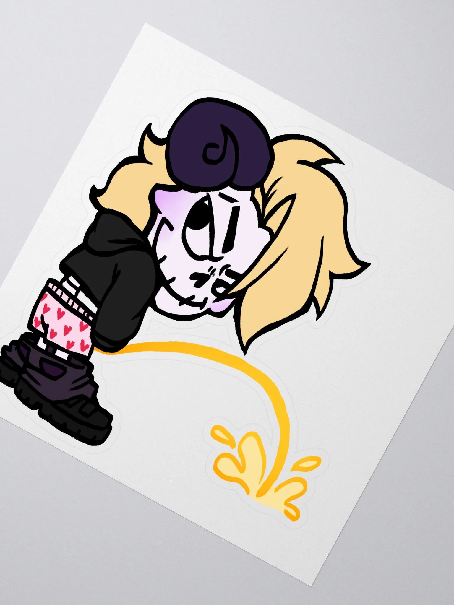 Pissin' Sticker product image (2)