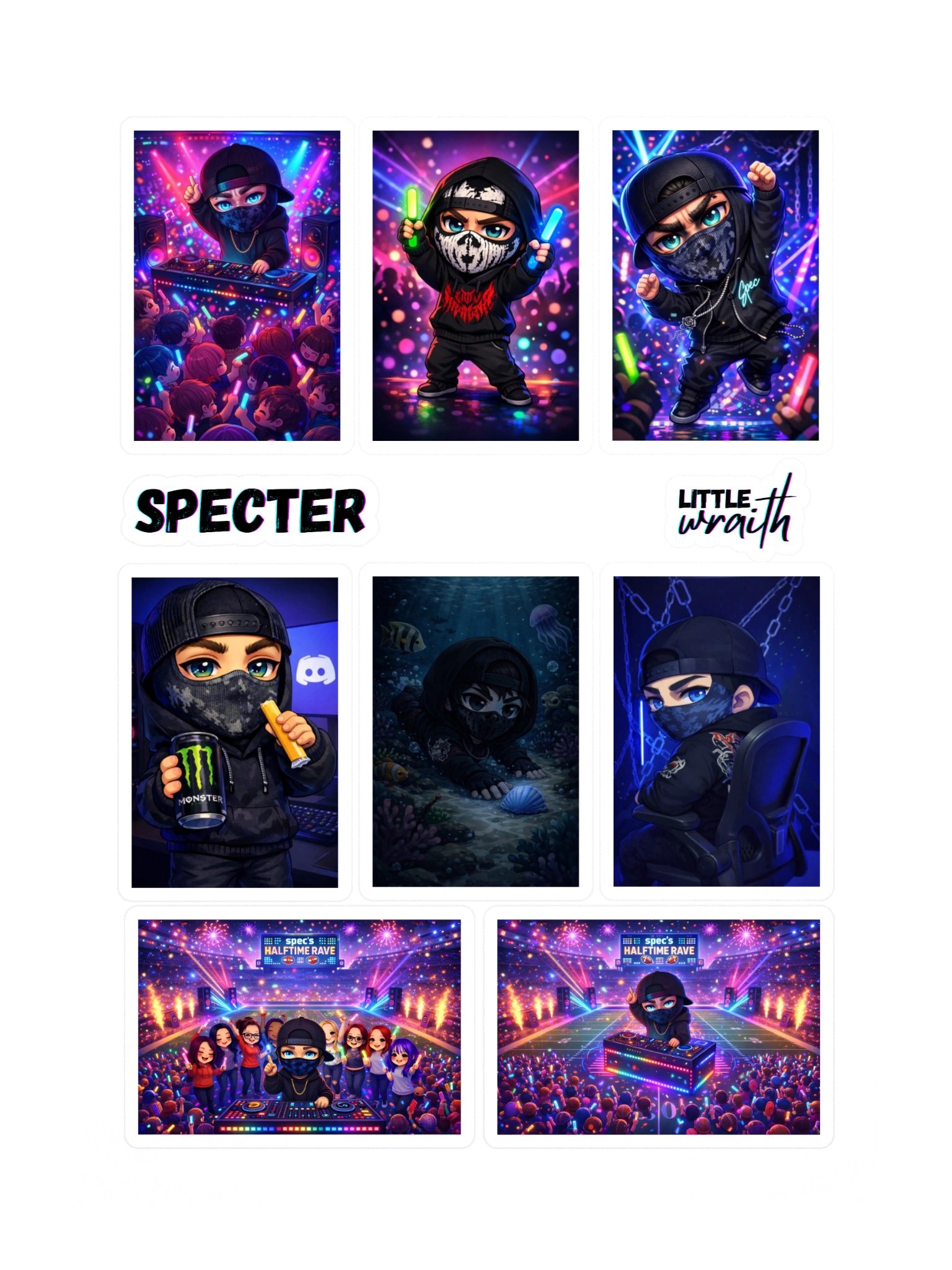 Chibi Sticker Pack product image (3)