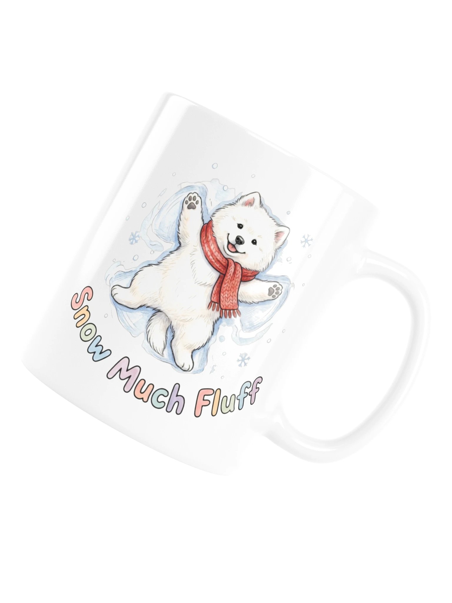 Snow Fluff Samoyed Mug product image (6)