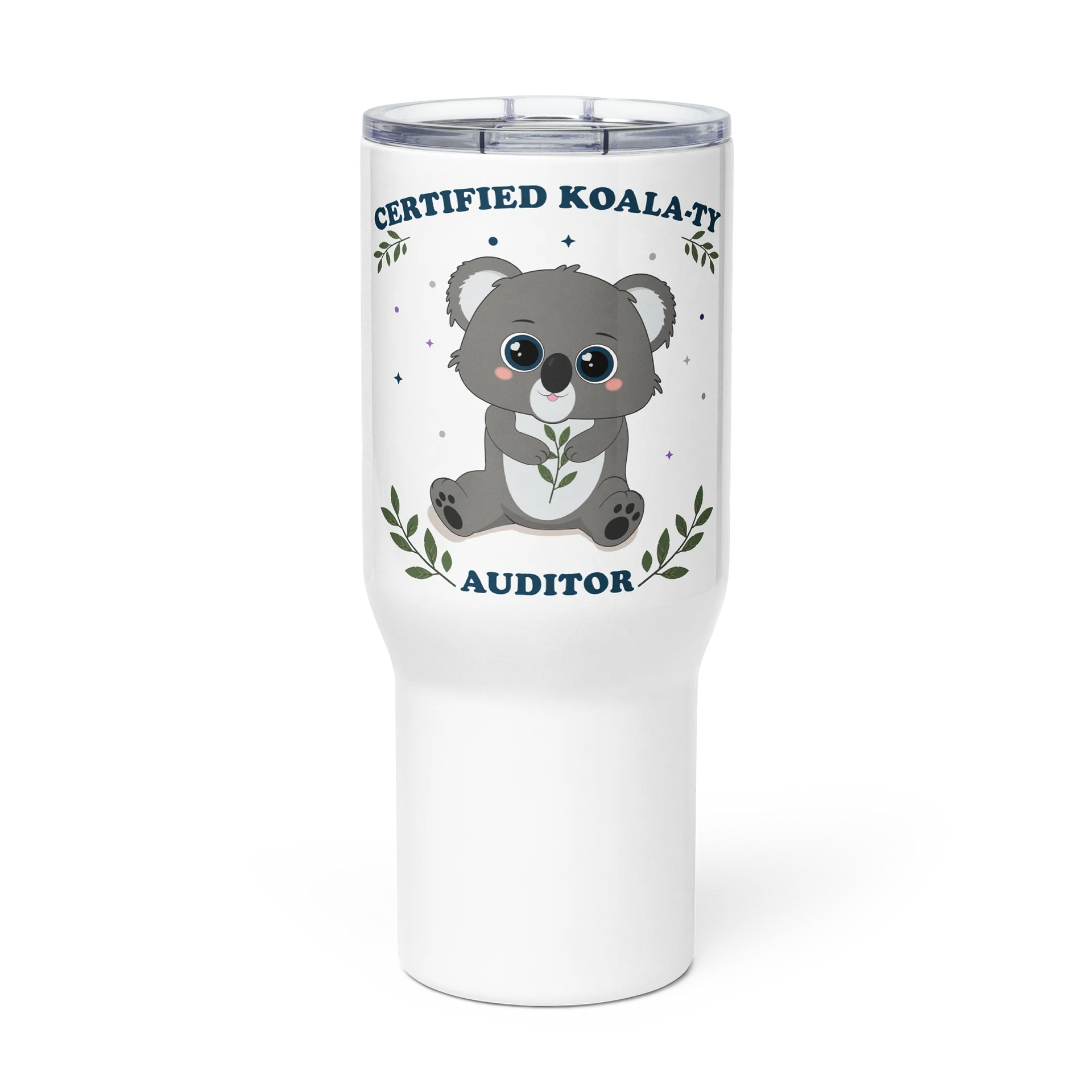 Certified Koala-ty Auditor Travel Mug product image (1)