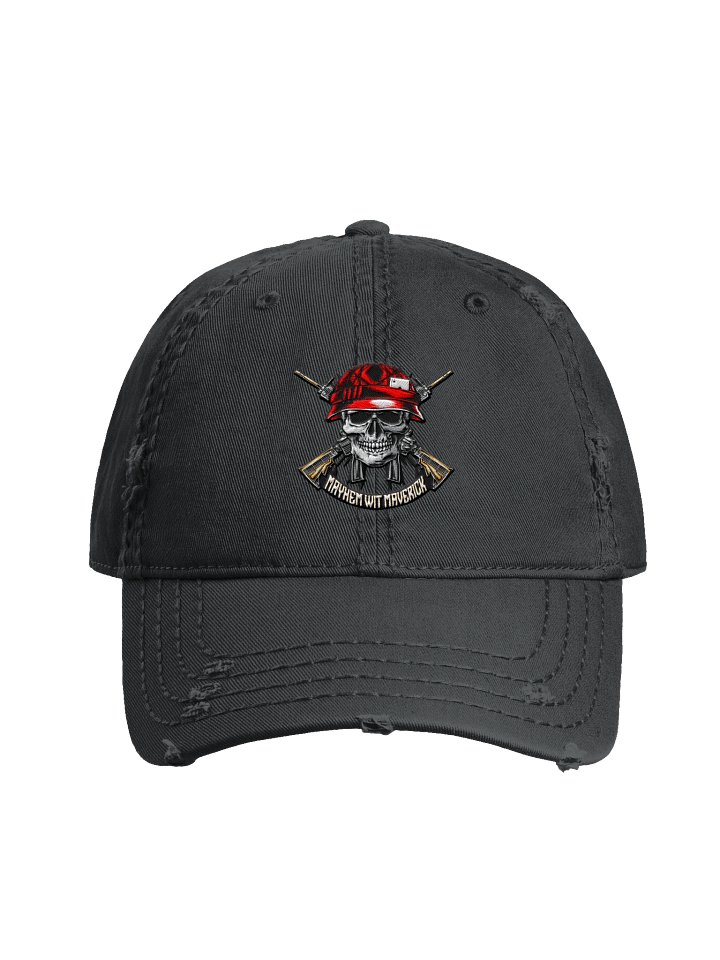 Maverick's Mayhem Distressed Dad Hat product image (1)