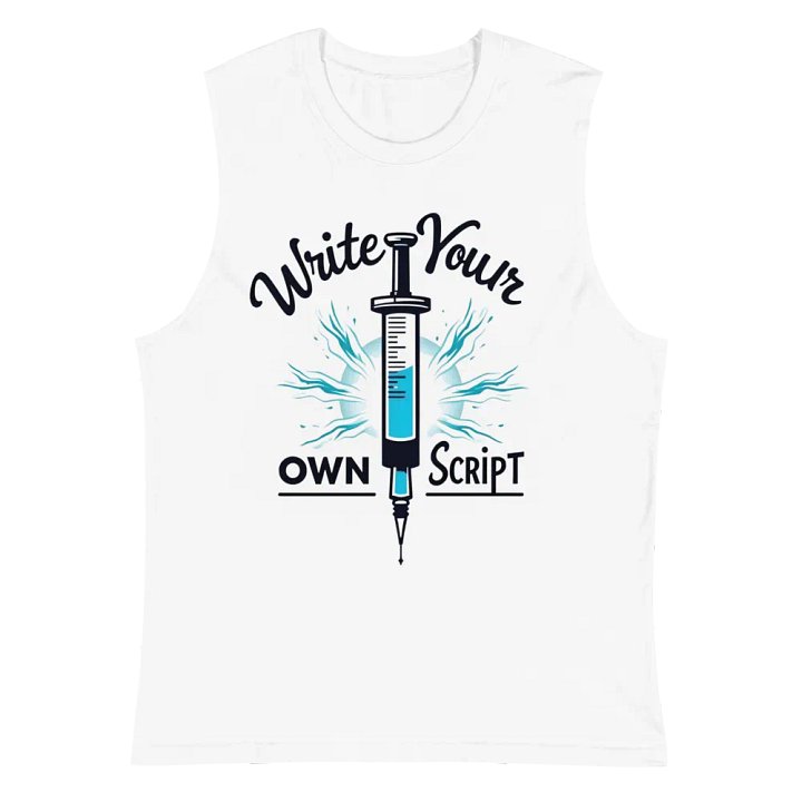 Syringe Script Muscle Tank product image (2)