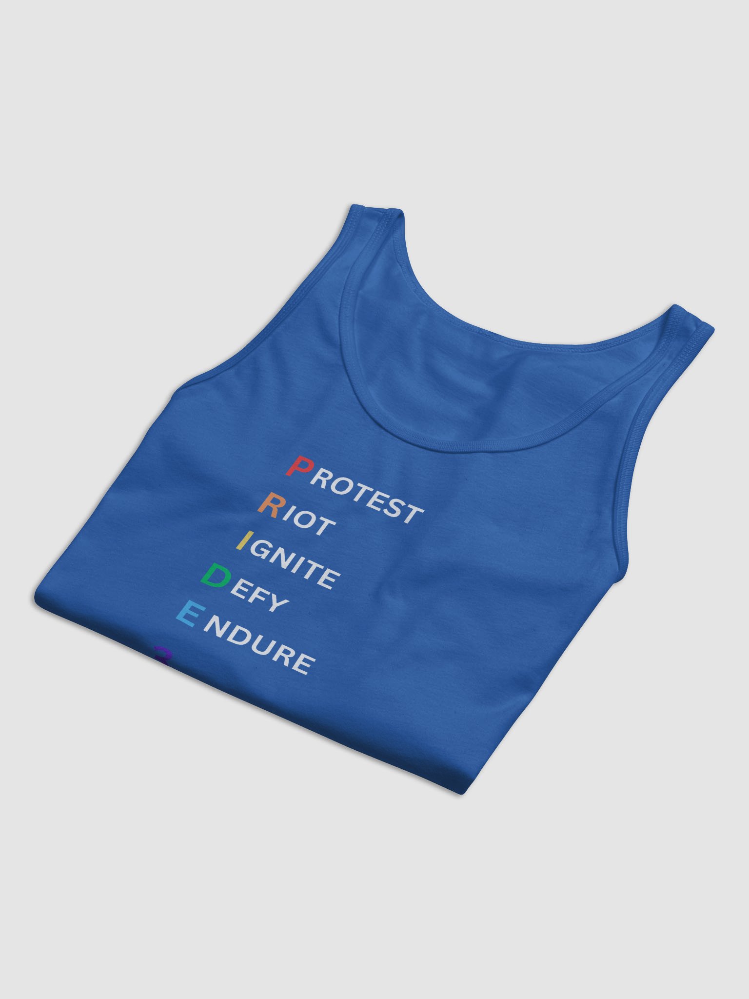 Pride 365 (protest, riot, ignite, defy, endure) Tank product image (46)