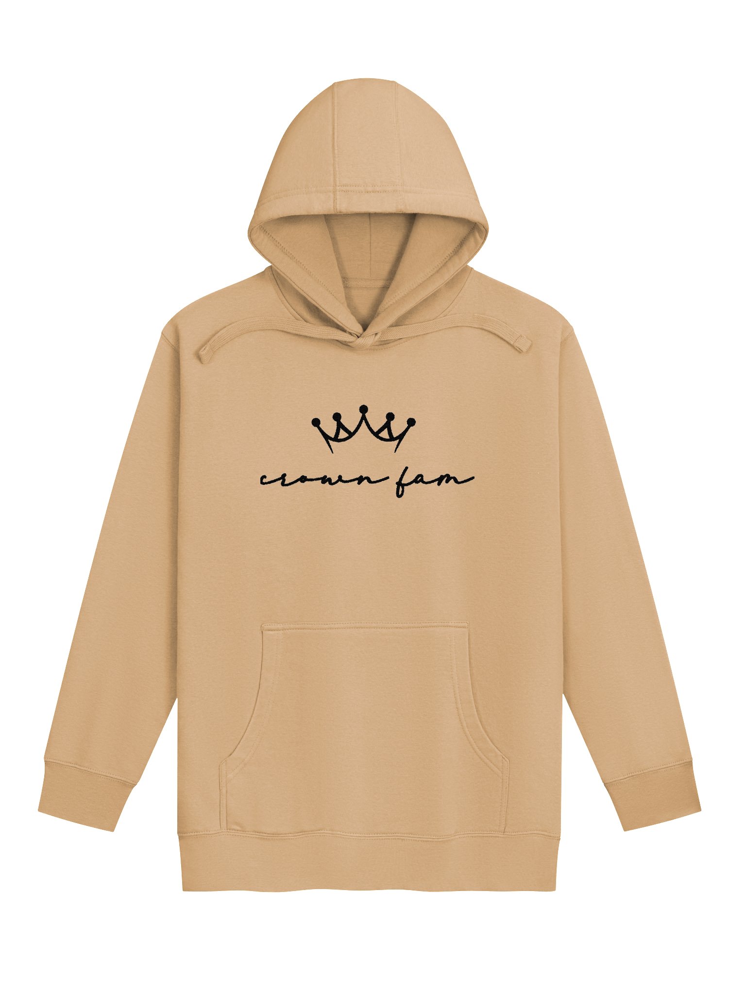 Original Crown Fam Unisex Hoodie (Black Logo) product image (13)